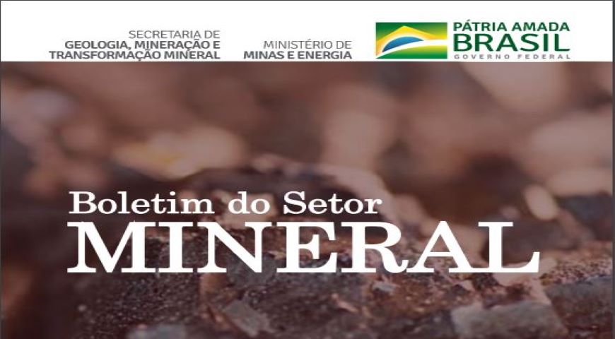 SGM/MME lança primeiro Boletim do Setor Mineral