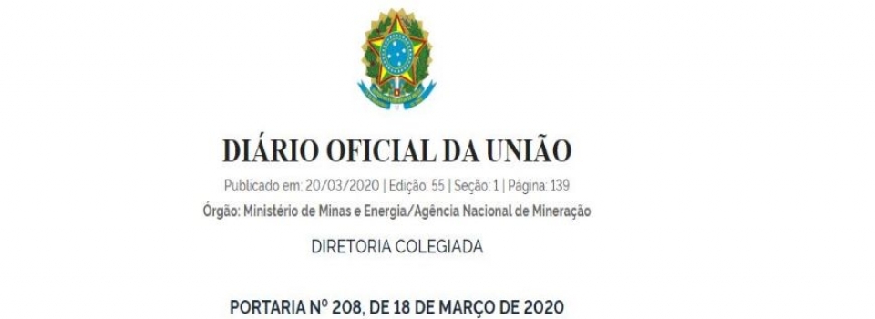 ANM suspende atendimento presencial devido ao Coronavírus