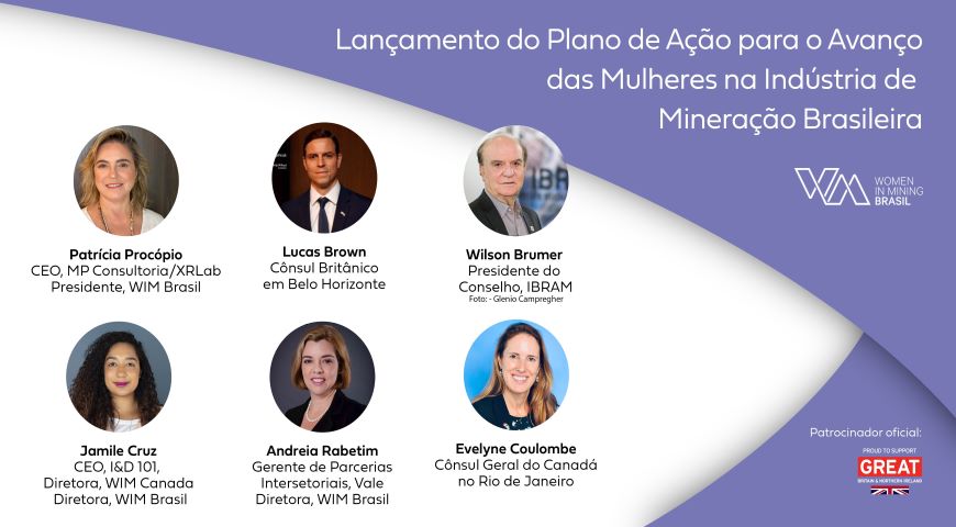 Women in Mining Brasil lança Plano de ação em webniar